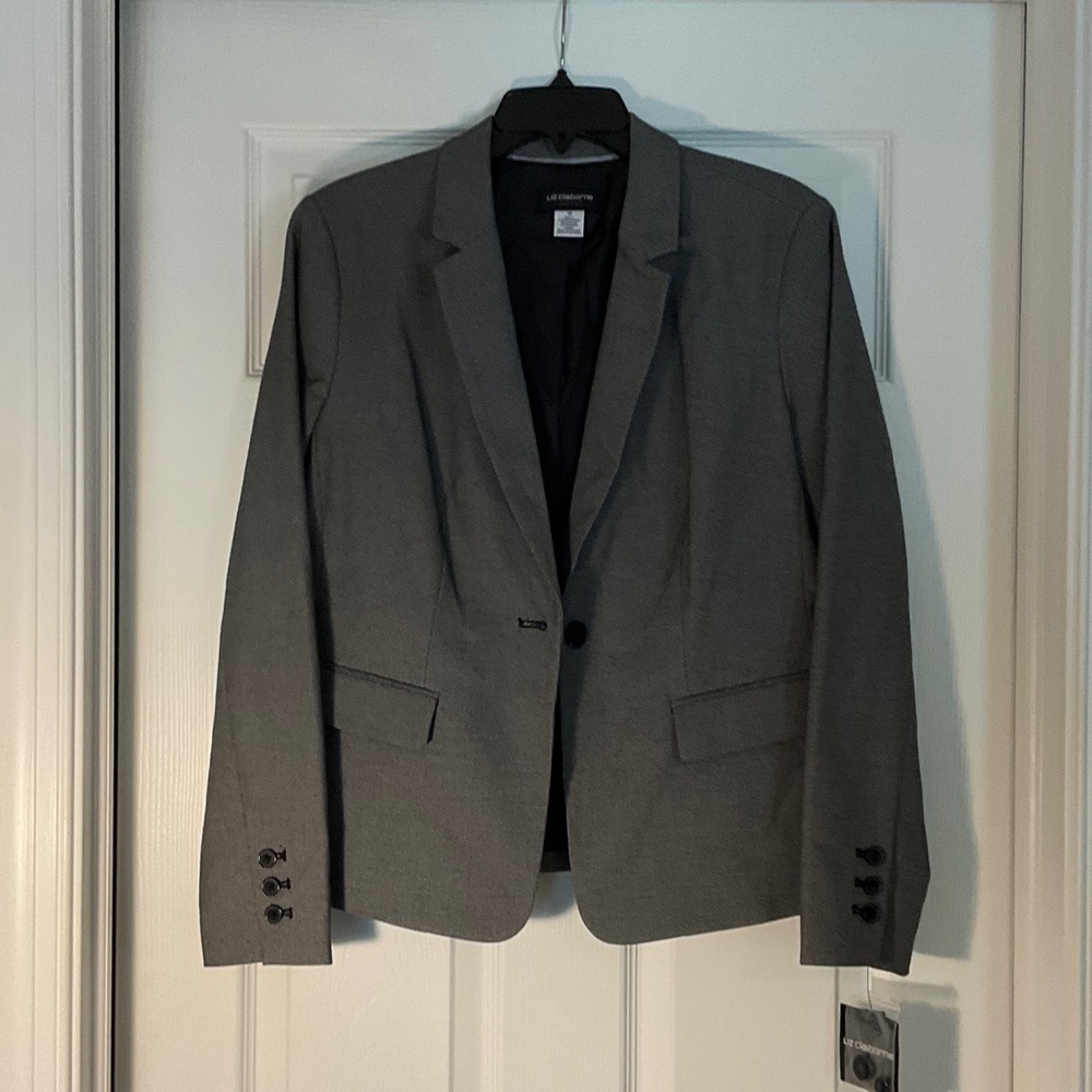 Liz Claiborne Women's Gray Blazer